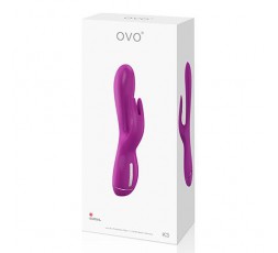 Sexy Shop Online I Trasgressivi - Vibratore Rabbit - Design K3 Viola - Ovo