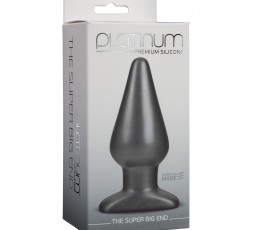 Sexy Shop Online I Trasgressivi - Plug Anale Classico - The Super Big End Premium Silicone Platinum Grey – Doc Johnson