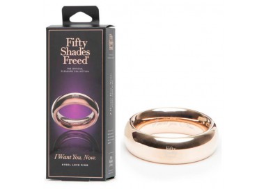 Anello Fallico - Steel Love Ring - Fifty Shades Of Grey