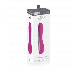 sexy shop online i Trasgressivi Vibratore Design Ricaricabile E4 Fucsia - Ovo