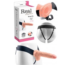 Sexy Shop Online I Trasgressivi - StrapOn Uomo - Real Rapture 8 Flesh with Balls - Toyz4Lovers