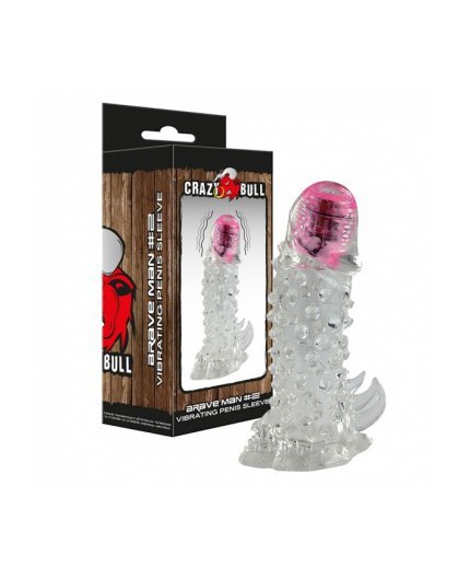 Guaina fallica vibrante Crazy Bull Brave Man 2 - Rimba Guaina fallica vibrante Crazy Bull Brave Man 2 - Rimba