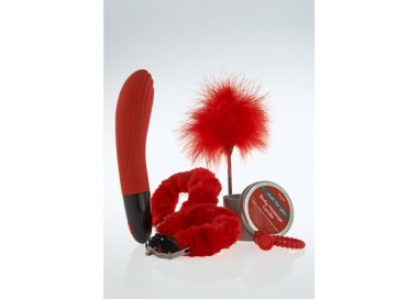 Kit BDSM - Just For You Luxe Box No.4 Red - Toy Joy