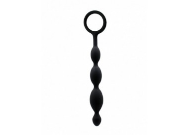 Palline Anali - Anal Beads Silicone Nero - Rimba