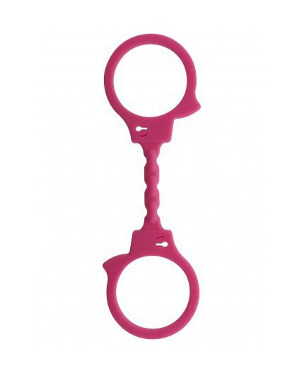 Sexy Shop OnLine I Trasgressivi Polsini Elasticizzati Rosa In Silicone - Toy Joy