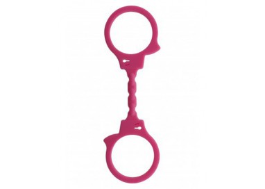 Costrittivo - Polsini Elasticizzati Rosa In Silicone - Toy Joy