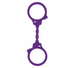 Sexy Shop Online I Trasgressivi - Costrittivo - Manette Elasticizzate Viola In Silicone - Toy Joy