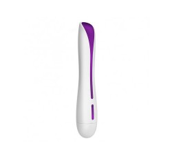 Sexy Shop Online I Trasgressivi - Vibratore Design - F10 Bianco Viola Metallizzato - Ovo