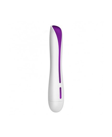 Sexy Shop Online I Trasgressivi - Vibratore Design - F10 Bianco Viola Metallizzato - Ovo