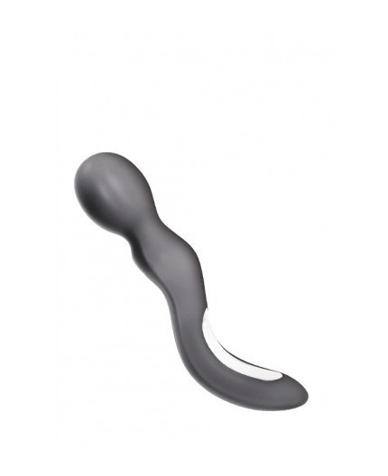 Massaggiatore Magic Wand - Silicone Grigio Embrace My Wand - California Exotic Novelties