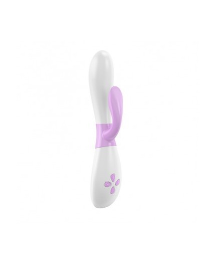 sexy shop online i Trasgressivi Vibratore Rabbit Design Clitoride Punto G K2 Rosa E Bianco - Ovo