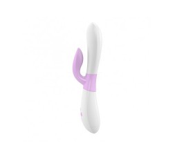 sexy shop online i Trasgressivi Vibratore Rabbit Design Clitoride Punto G K2 Rosa E Bianco - Ovo