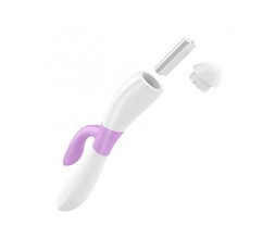 sexy shop online i Trasgressivi Vibratore Rabbit Design Clitoride Punto G K2 Rosa E Bianco - Ovo