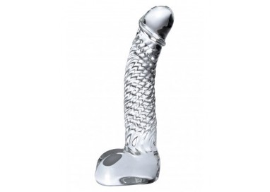 Fallo Realistico Dildo In Vetro - Icicles N.61 - Pipedream