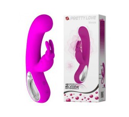 Sexy Shop Online I Trasgressivi - Vibratore Rabbit - Design Webb Fucsia - Pretty Love