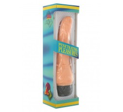 Sexy Shop Online I Trasgressivi - Fallo Realistico Dildo Vibrante - Vinyl Vibrator No.3 P Shape Flesh - Seven Creations