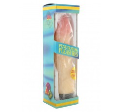 Sexy Shop Online I Trasgressivi - Vibratore Jelly - Rubber Vibrator P Shape Flesh - Seven Creations