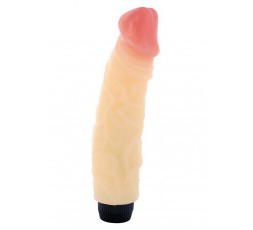 Sexy Shop Online I Trasgressivi - Vibratore Jelly - Rubber Vibrator P Shape Flesh - Seven Creations