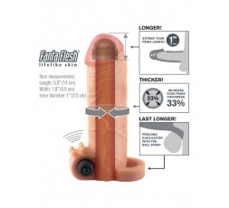 Sexy Shop Online I Trasgressivi - Guaina Fallica Vibrante - FX Vibrating Real Feel - Pipedream