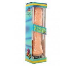 Sexy Shop Online I Trasgressivi - Fallo Realistico Dildo Vibrante - Vinyl Vibrator No.4 P Shape Flesh - Seven Creations