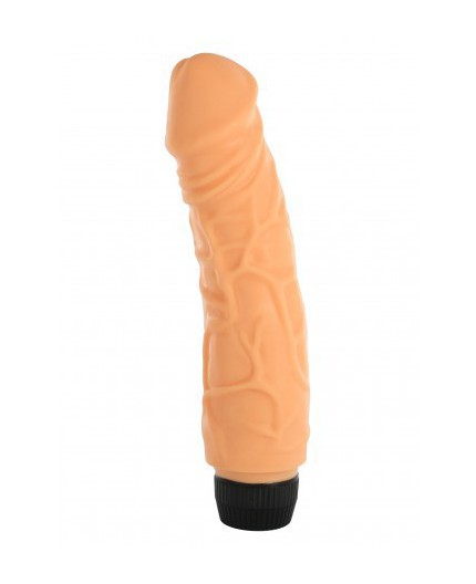 Sexy Shop Online I Trasgressivi - Fallo Realistico Dildo Vibrante - Vinyl Vibrator No.6 P Shape Flesh - Seven Creations