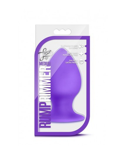 Plug Anale Luxe Rump Rimmer Medium Purple - Blush Novelties Plug Anale Luxe Rump Rimmer Medium Purple - Blush Novelties