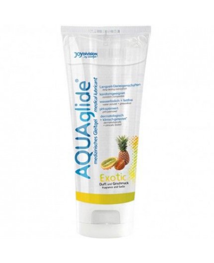 Lubrificante Aquaglide Exotic 100 Ml - Joydivision Lubrificante Aquaglide Exotic 100 Ml - Joydivision