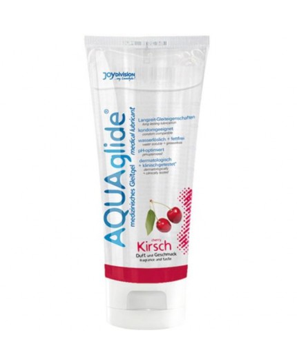 Lubrificante Aquaglide Ciliegia 100 Ml - Joydivision Lubrificante Aquaglide Ciliegia 100 Ml - Joydivision