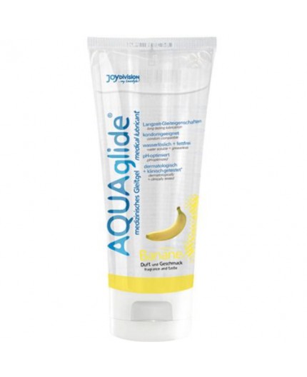 Lubrificante Aquaglide Banana 100 Ml - Joydivision Lubrificante Aquaglide Banana 100 Ml - Joydivision