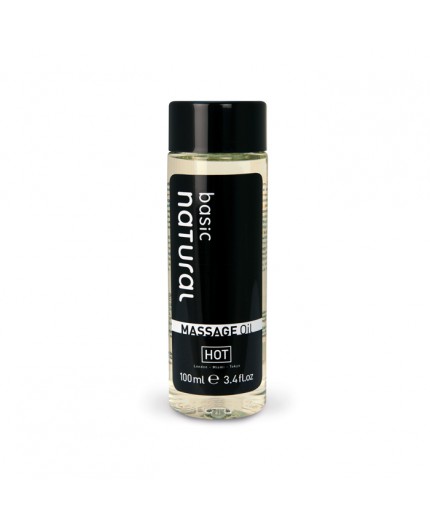 Olio Per Massaggi Hot Massage Oil Basic Natural 100 ml - Hot Olio Per Massaggi Hot Massage Oil Basic Natural 100 ml - Hot