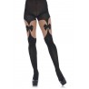 Sexy Shop Online I Trasgressivi - Calze & Collant - Collant con Fiocco Illusion Garterbelt Pantyhose - Leg Avenue