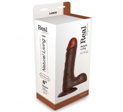 Sexy Shop Online I Trasgressivi - Fallo Realistico Dildo - Fire Passion 8" Brown Real Rapture - Toyz4Lovers