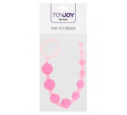 sexy shop online i trasgressivi Palline Anali Decrescenti Rosa A Catena Thai Toy Beads - Toy Joy