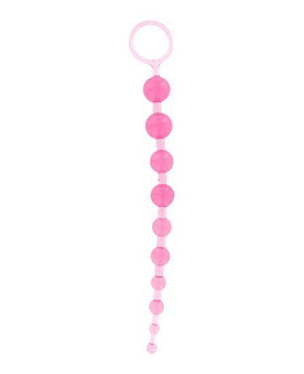 sexy shop online i trasgressivi Palline Anali Decrescenti Rosa A Catena Thai Toy Beads - Toy Joy