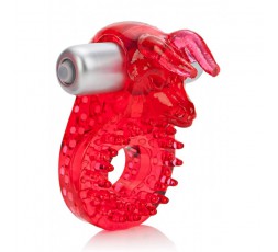 Sexy Shop Online I Trasgressivi - Anello Fallico Vibrante - Couples Raging Bull Red - California Exotic Novelties