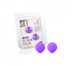 sexy shop online i trasgressivi Palline Vaginali - Silicon Balls Beads SB1 Purple - Maia