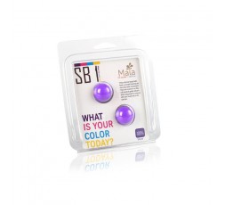 sexy shop online i trasgressivi Palline Vaginali - Silicon Balls Beads SB1 Purple - Maia