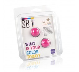 Sexy Shop Online I Trasgressivi - Palline Vaginali - Silicon Balls Beads SB1 Pink - Maia