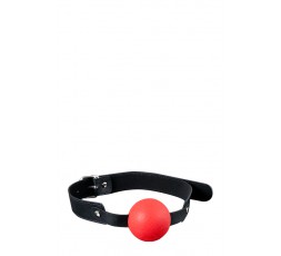 Sexy Shop Online I Trasgressivi - Costrittivo - Ball Gag Rossa E Nera - Guilty Pleasure