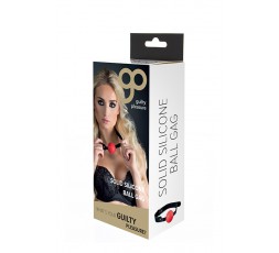 Sexy Shop Online I Trasgressivi - Costrittivo - Ball Gag Rossa E Nera - Guilty Pleasure