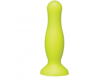 Plug Anale Classico - American Pop Silicone Anal Plug 4” Giallo - Doc Johnson Plug Anale Classico - American Pop Silicone Anal Plug 4” Giallo - Doc Johnson