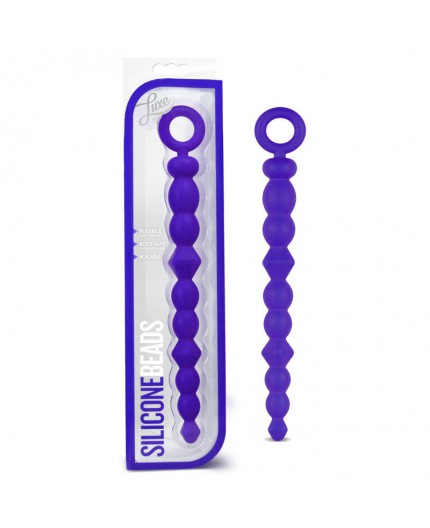 Sexy Shop Online I Trasgressivi - Palline Anali - Anal Beads Luxe Blu Indigo - Blush Novelties