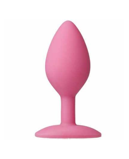 Sexy Shop Online I Trasgressivi - Plug Anale Classico - The Minis Spade Premium Silicone Platinum Pink – Doc Johnson