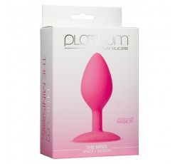 Sexy Shop Online I Trasgressivi - Plug Anale Classico - The Minis Spade Premium Silicone Platinum Pink – Doc Johnson