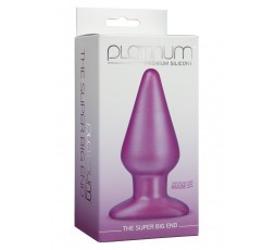 Sexy Shop Online I Trasgressivi - Plug Anale Classico - The Super Big End Premium Silicone Platinum Purple – Doc Johnson