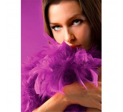 Sexy Shop Online I Trasgressivi - Accessori Vari - Boa Con Piume Viola Seductive Feather Boa - Ouch