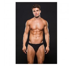 Sexy Shop Online I Trasgressivi - Intimo Uomo - Perizoma Uomo Nero Semitrasparente - Envy Menswear