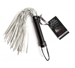 Sexy Shop Online I Trasgressivi - Fruste e Paddle - Frustino Ecopelle Argento Please Sir Flogger - Fifty Shades Of Grey