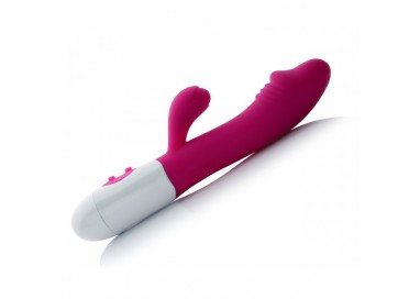 Vibratore Rabbit - Clitoride Punto G Snappy Fucsia - Pretty Love