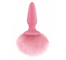 Sexy Shop Online I Trasgressivi - Plug Con Coda - Pink Bunny Tail Butt Plug - NS Novelties